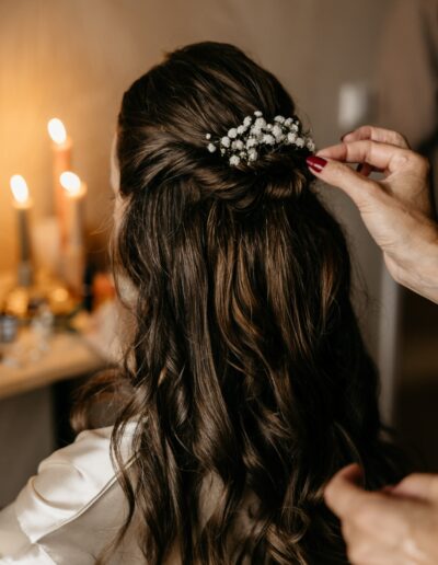 Foto hairstyling bruid Nuenen
